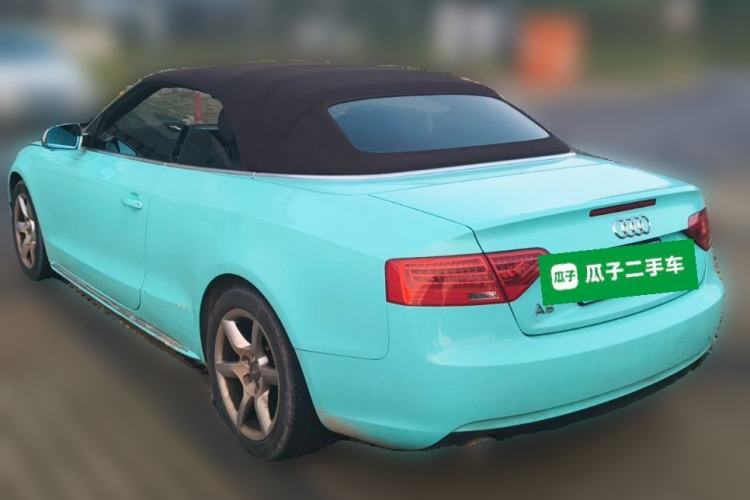 Used Audi A5 2013 Cabriolet 40 TFSI quattro Rear Left 45 Deg