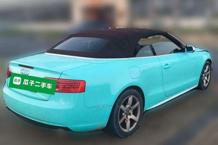 Used Audi A5 2013 Cabriolet 40 TFSI quattro Rear Right 45 Deg