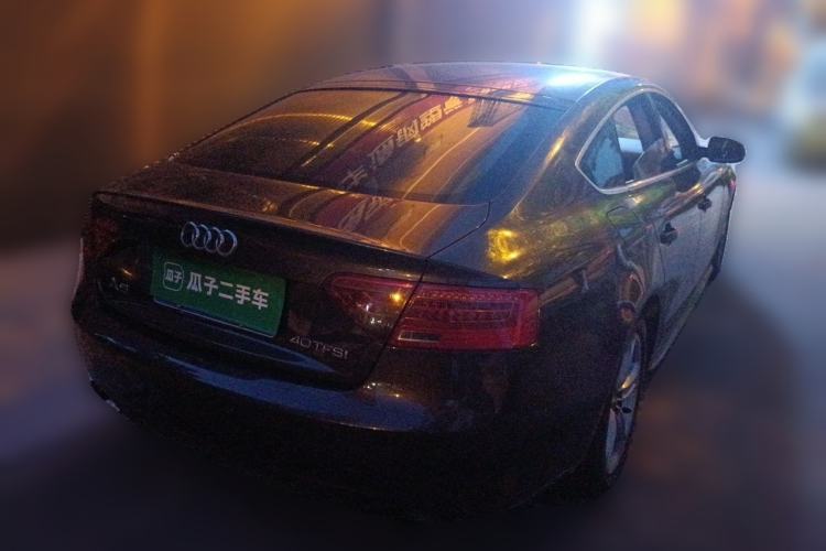 Used Audi A5 2013 Sportback 40 TFSI Rear Right 45 Deg