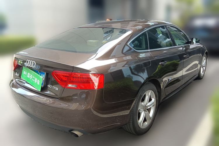 Used Audi A5 2013 Sportback 40 TFSI Rear Right 45 Deg