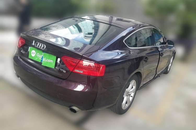 Used Audi A5 2013 Sportback 40 TFSI Rear Right 45 Deg