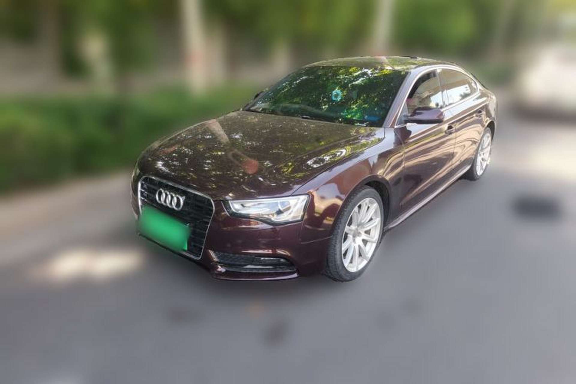 Used Audi A5 2013 Sportback 40 TFSI Front Left 45 Deg