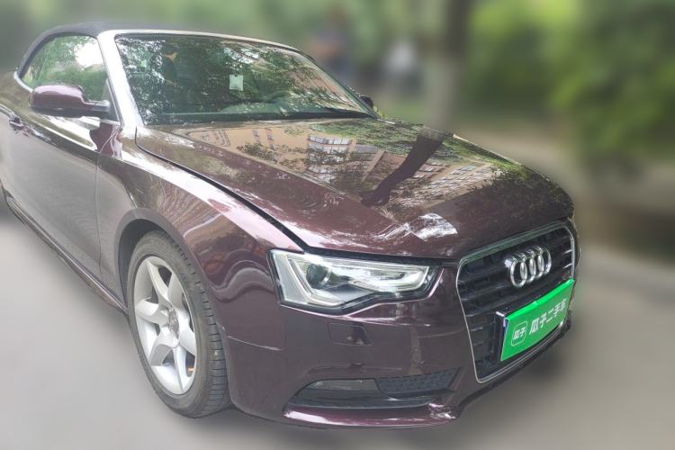 Used Audi A5 2013 Cabriolet 40 TFSI Front Right 45 Deg