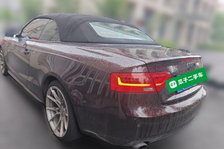 Used Audi A5 2013 Cabriolet 40 TFSI Rear Left 45 Deg