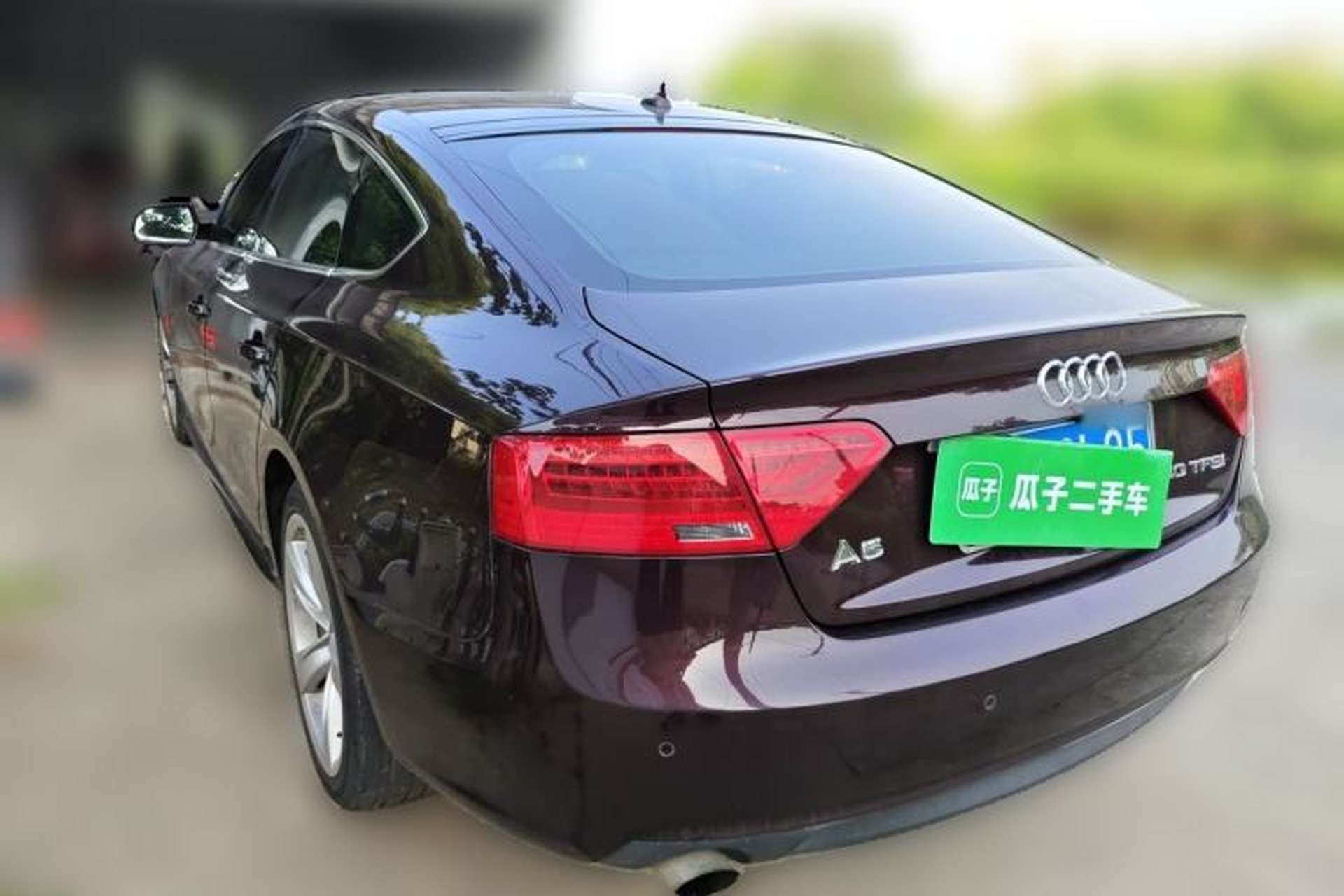 Used Audi A5 2013 Sportback 40 TFSI Rear Left 45 Deg