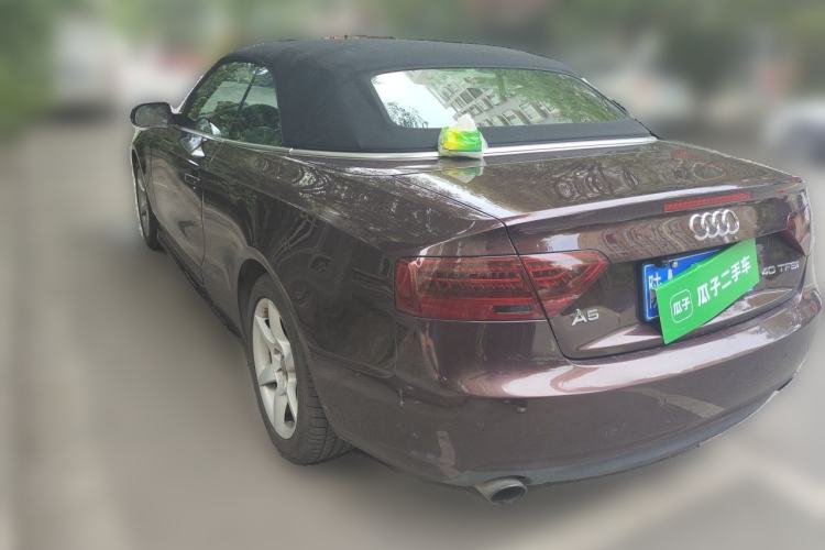 Used Audi A5 2013 Cabriolet 40 TFSI Rear Left 45 Deg