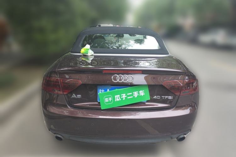 Used Audi A5 2013 Cabriolet 40 TFSI Rear