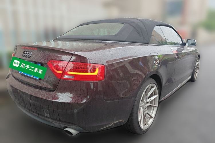Used Audi A5 2013 Cabriolet 40 TFSI Rear Right 45 Deg