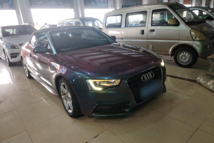 Used Audi A5 2013 Cabriolet 40 TFSI Front Right 45 Deg