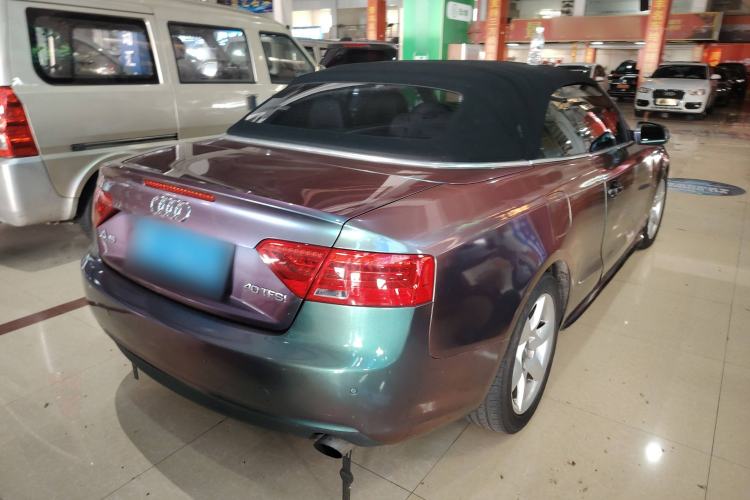 Used Audi A5 2013 Cabriolet 40 TFSI Rear Right 45 Deg