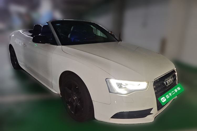 Used Audi A5 2013 Cabriolet 40 TFSI Front Right 45 Deg