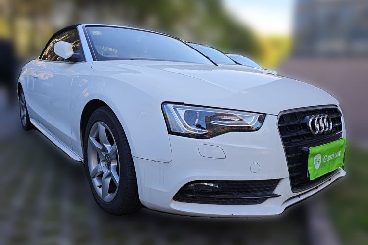 Used Audi A5 2013 Cabriolet 40 TFSI Front Right 45 Deg