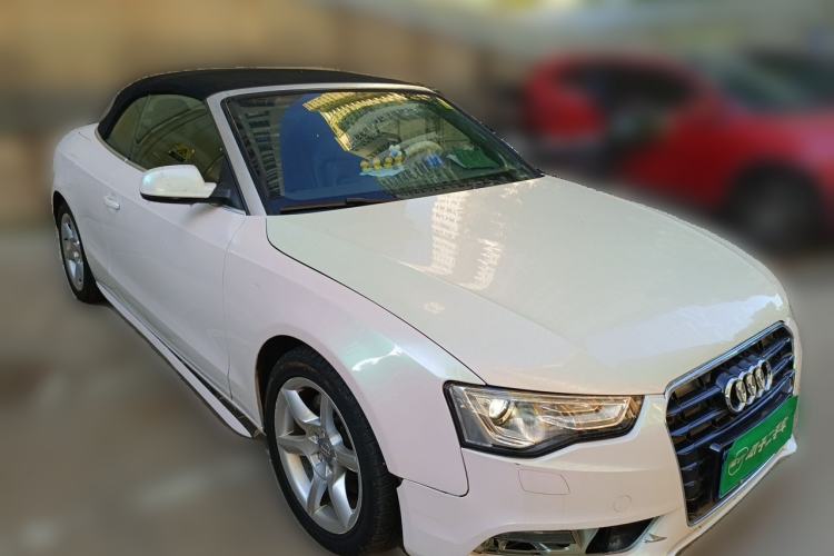 Used Audi A5 2013 Cabriolet 40 TFSI Front Right 45 Deg