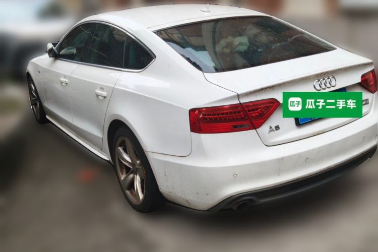 Used Audi A5 2013 Sportback 50 TFSI quattro Rear Left 45 Deg