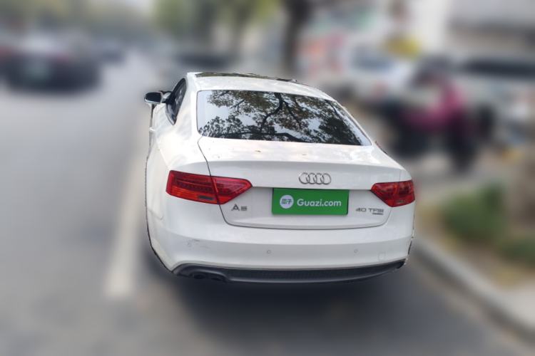 Used Audi A5 2013 Coupe 40 TFSI quattro Rear Left 45 Deg