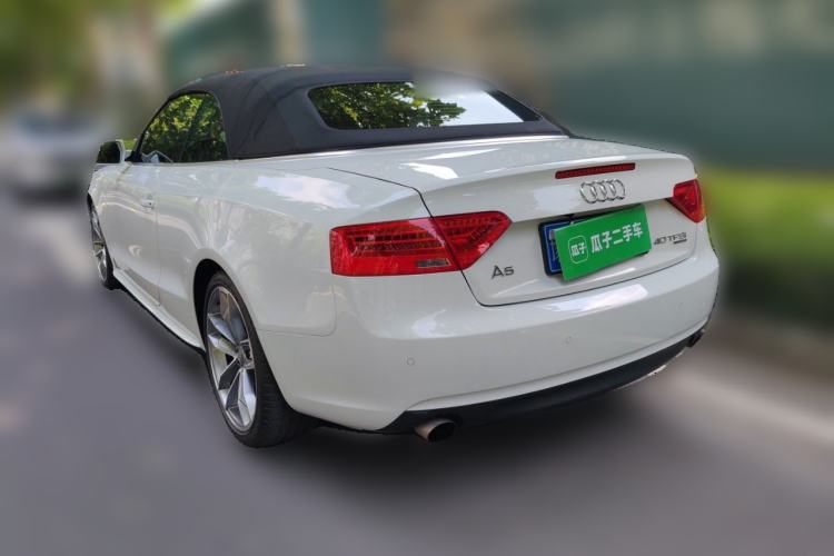 Used Audi A5 2013 Cabriolet 40 TFSI quattro Rear Left 45 Deg