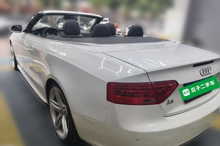 Used Audi A5 2013 Cabriolet 40 TFSI quattro Rear Left 45 Deg