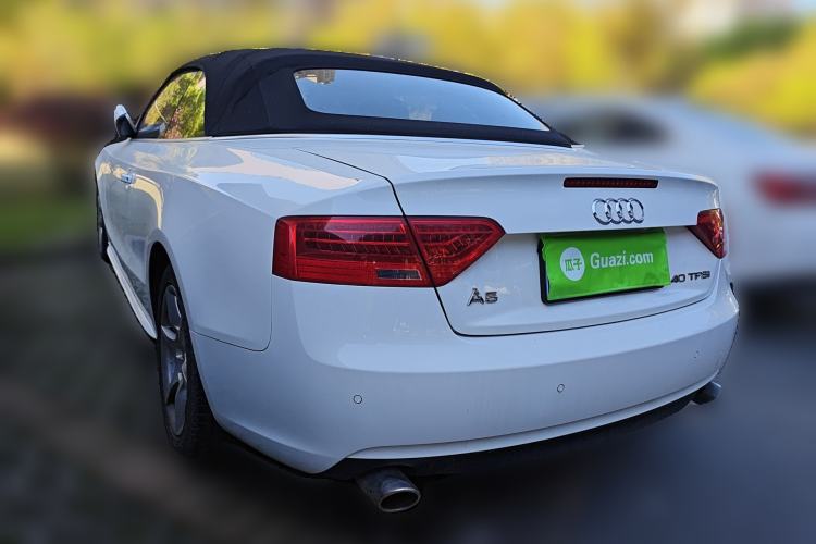 Used Audi A5 2013 Cabriolet 40 TFSI Rear Left 45 Deg