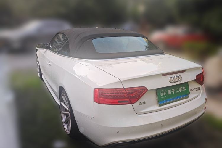 Used Audi A5 2013 Cabriolet 40 TFSI quattro Rear Left 45 Deg