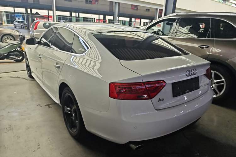 Used Audi A5 2013 Sportback 40 TFSI Rear Left 45 Deg