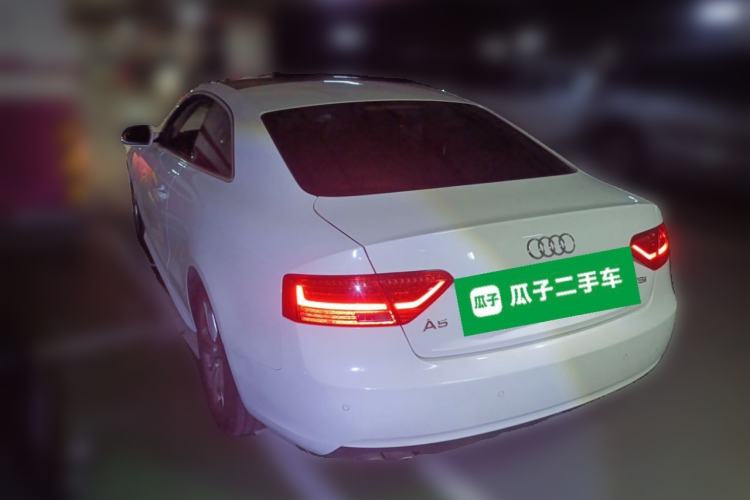 Used Audi A5 2013 Coupe 40 TFSI Rear Left 45 Deg