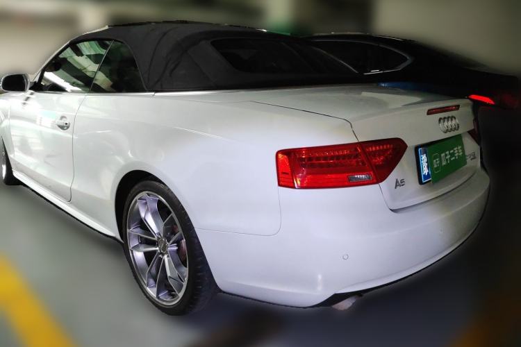 Used Audi A5 2013 Cabriolet 40 TFSI quattro Rear Left 45 Deg