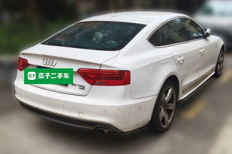 Used Audi A5 2013 Sportback 50 TFSI quattro Rear Right 45 Deg