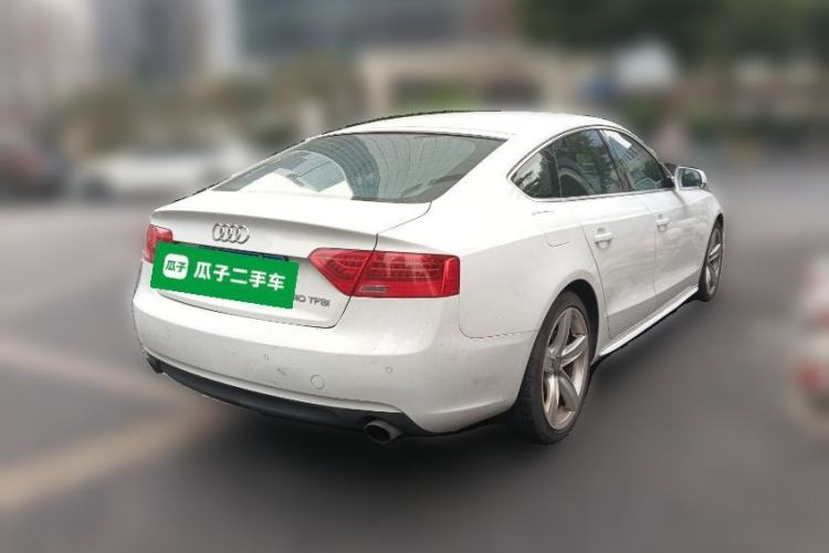Used Audi A5 2013 Sportback 40 TFSI Rear Right 45 Deg