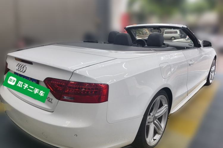 Used Audi A5 2013 Cabriolet 40 TFSI quattro Rear Right 45 Deg
