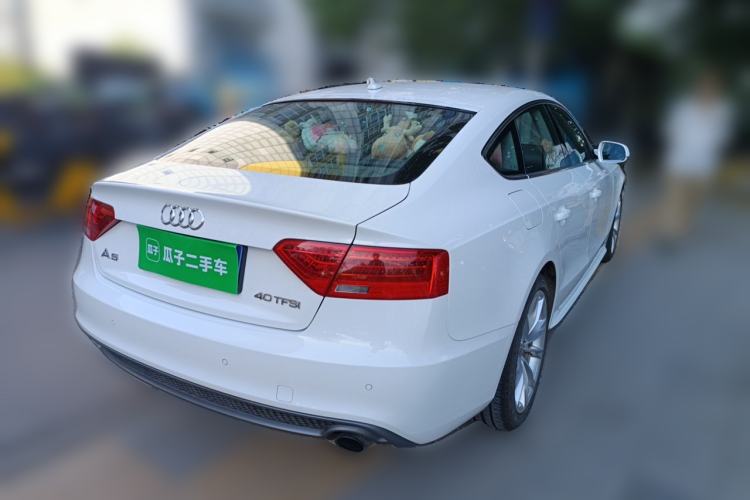 Used Audi A5 2013 Sportback 40 TFSI quattro Rear Right 45 Deg