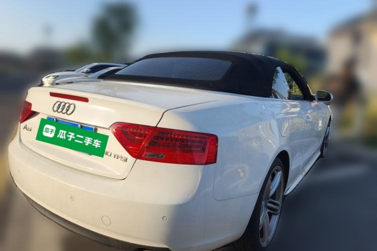 Used Audi A5 2013 Cabriolet 40 TFSI Fashion Edition Rear Right 45 Deg