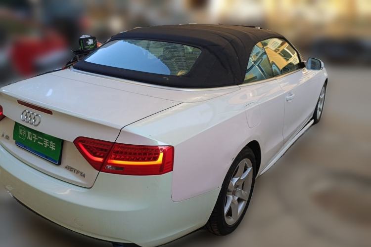 Used Audi A5 2013 Cabriolet 40 TFSI Rear Right 45 Deg