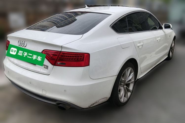 Used Audi A5 2013 Sportback 40 TFSI quattro Rear Right 45 Deg