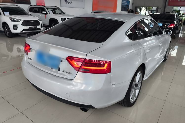 Used Audi A5 2013 Sportback 40 TFSI Rear Right 45 Deg