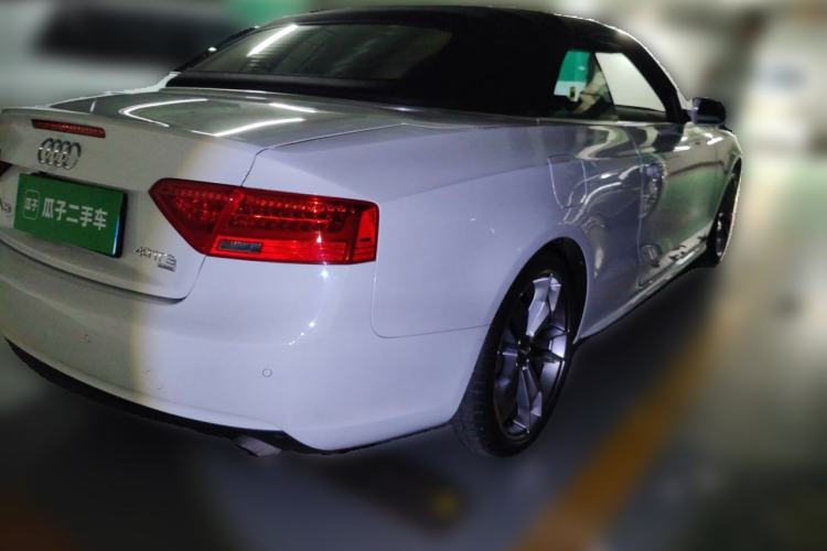 Used Audi A5 2013 Cabriolet 40 TFSI quattro Rear Right 45 Deg