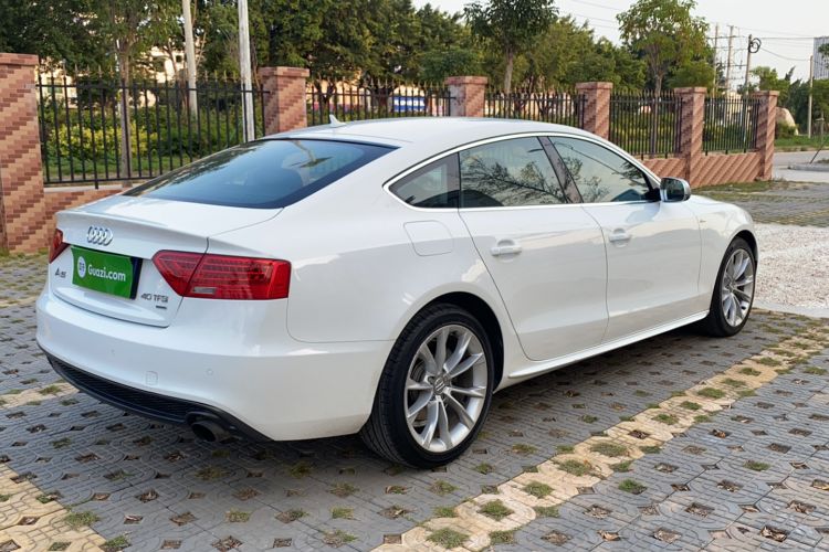 Used Audi A5 2013 Sportback 40 TFSI quattro Rear Right 45 Deg