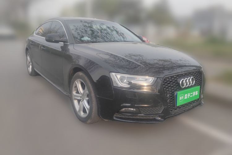 Used Audi A5 2014 Coupe 45 TFSI Front Right 45 Deg