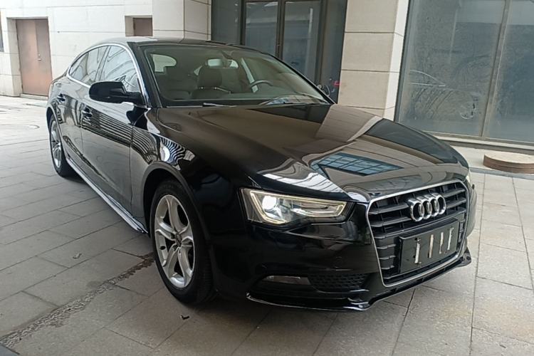 Used Audi A5 2014 Sportback 45 TFSI Front Right 45 Deg