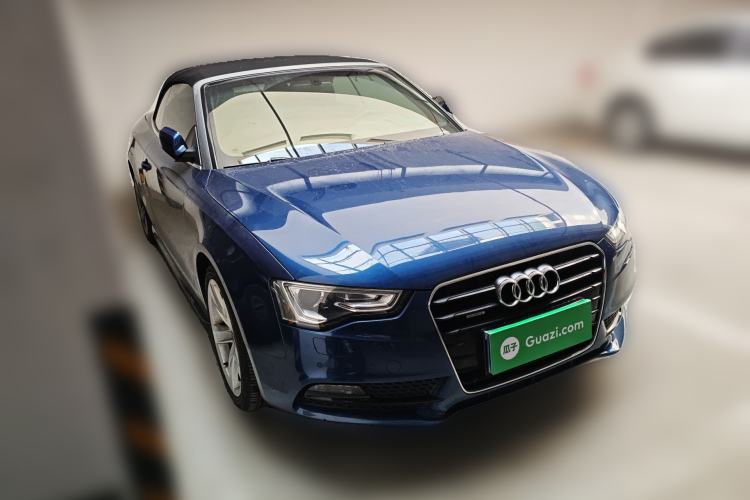 Used Audi A5 2014 Cabriolet 45 TFSI quattro Front Right 45 Deg