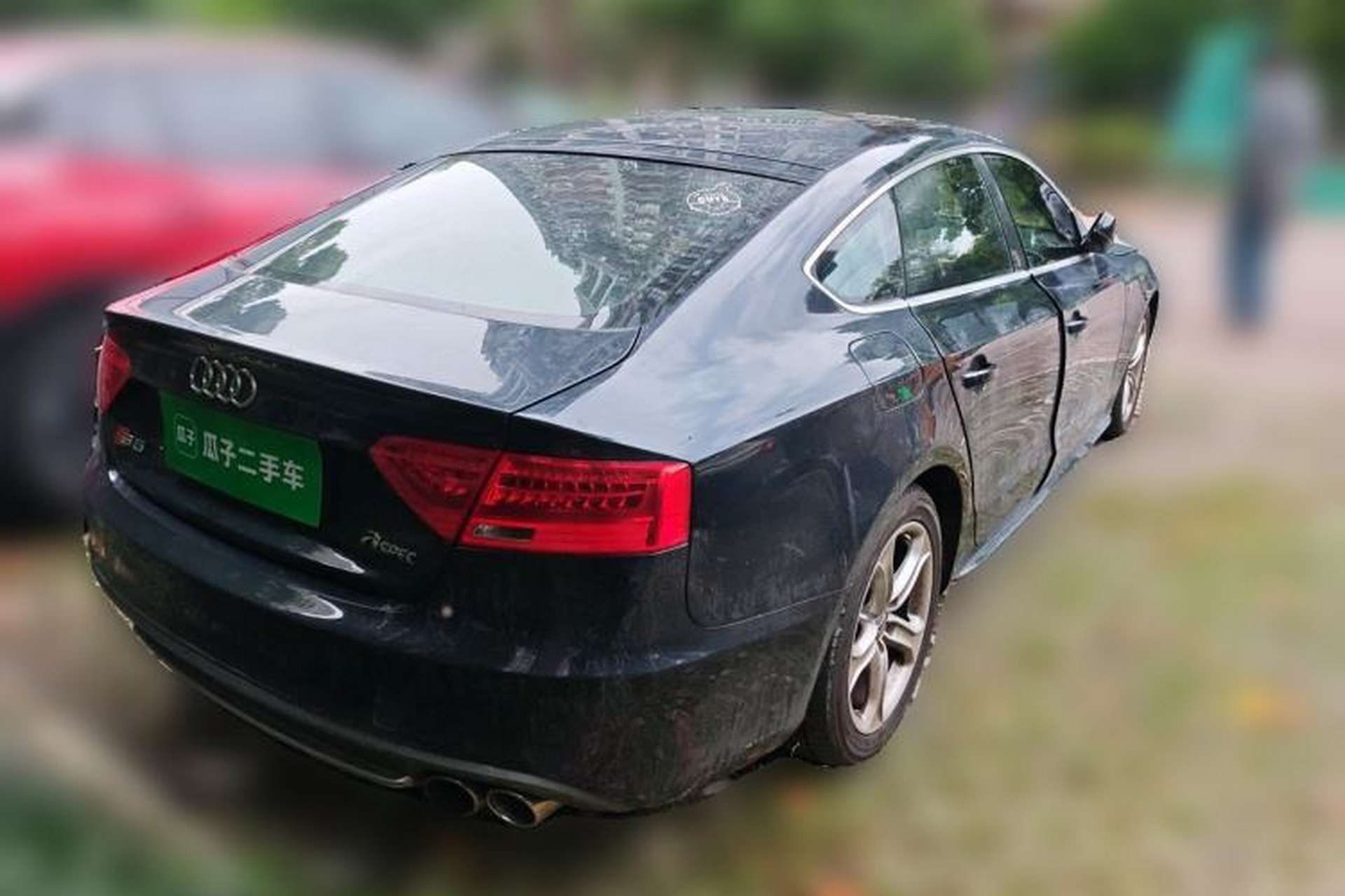 Used Audi A5 2014 Sportback 45 TFSI Rear Right 45 Deg