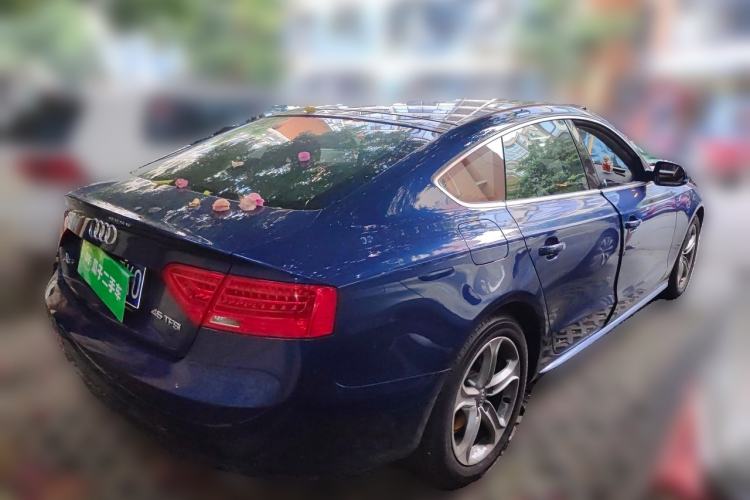 Used Audi A5 2014 Sportback 45 TFSI Rear Right 45 Deg