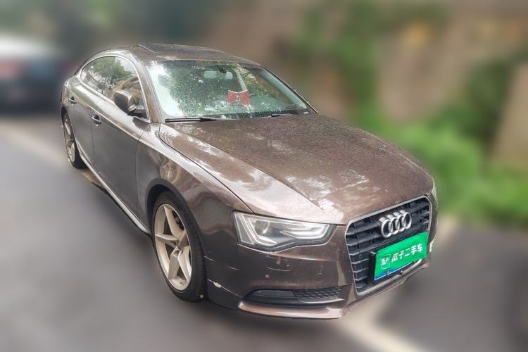 Used Audi A5 2014 Sportback 45 TFSI Front Right 45 Deg