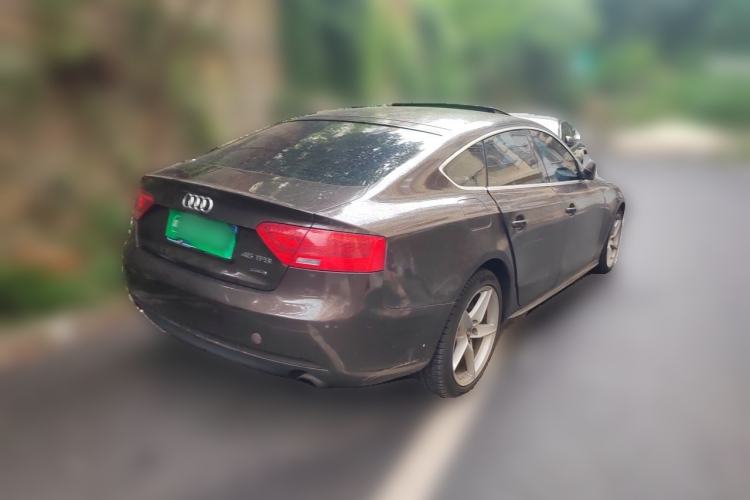 Used Audi A5 2014 Sportback 45 TFSI Rear Right 45 Deg