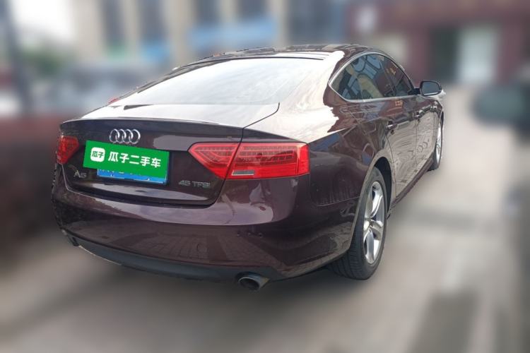 Used Audi A5 2014 Sportback 45 TFSI Rear Right 45 Deg
