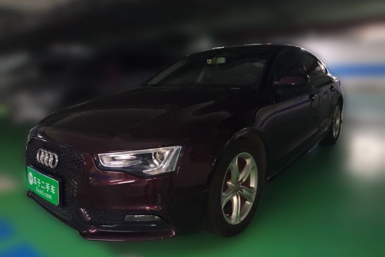 Used Audi A5 2014 Sportback 45 TFSI Guazi used car, China used car export, Used car for sale, Used Audi cars, Cheapest cars for sale