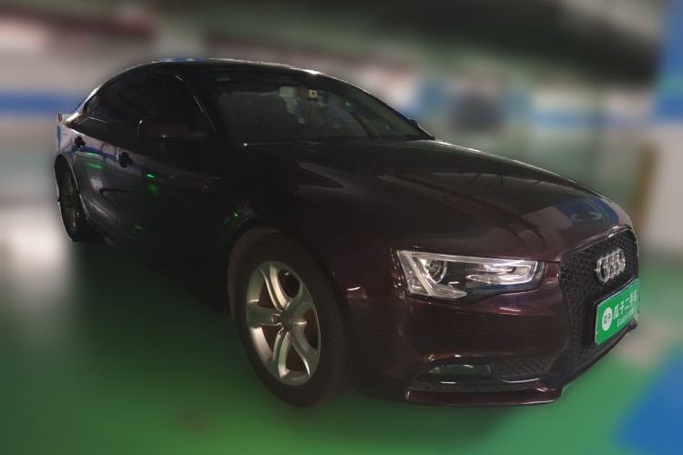 Used Audi A5 2014 Sportback 45 TFSI Front Right 45 Deg