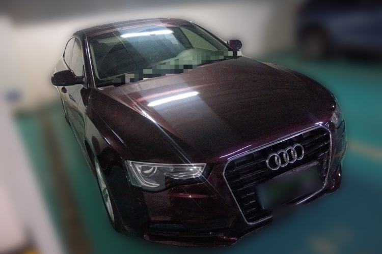 Used Audi A5 2014 Sportback 45 TFSI Front Right 45 Deg