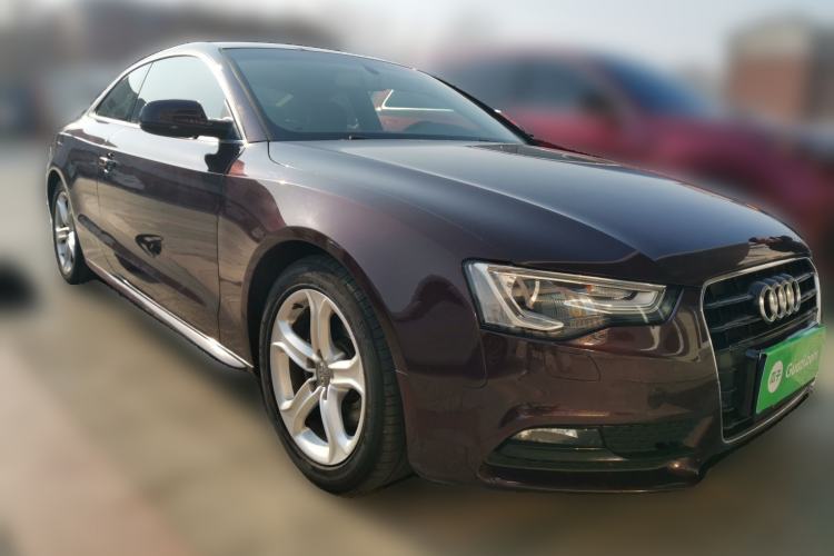 Used Audi A5 2014 Coupe 45 TFSI Front Right 45 Deg
