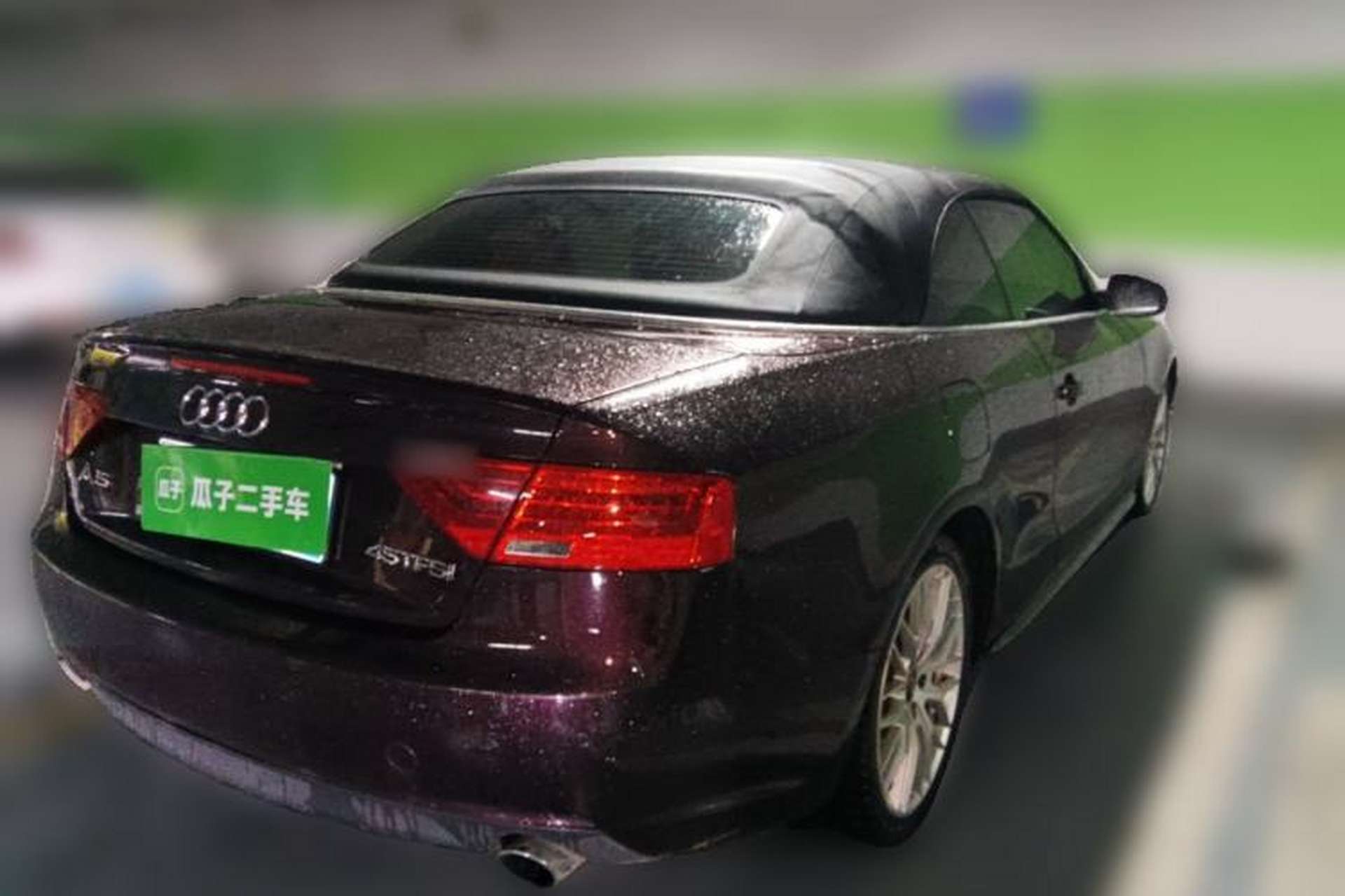 Used Audi A5 2014 Cabriolet 45 TFSI Rear Right 45 Deg