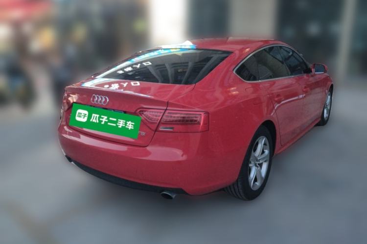 Used Audi A5 2014 Sportback 45 TFSI Rear Right 45 Deg